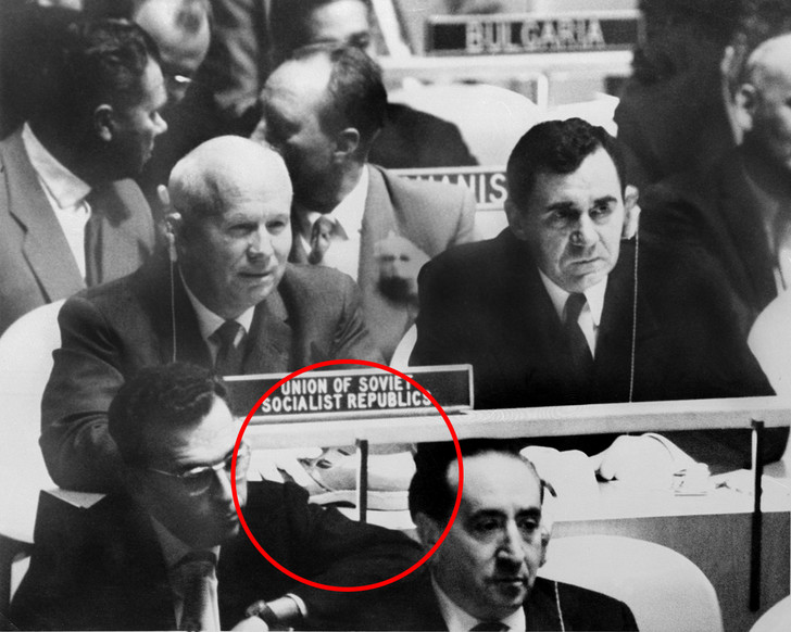 Фото №3 - 61 год громкой истории про то, как Хрущев стучал ботинком по столу в ООН