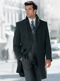 мода на мужское пальто возвращается в 2010 году