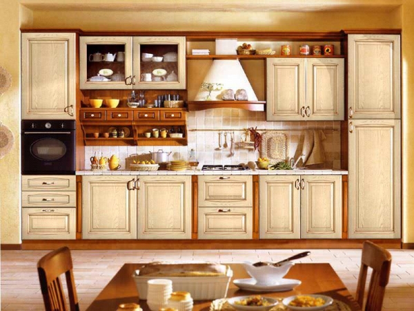 Классические кухонные гарнитуры пользуются неизменной популярностью
