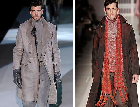 модная мужская одежда осень зима 2011 от армани
